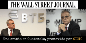 Una Crisis en Guatemala promovida por CICIG