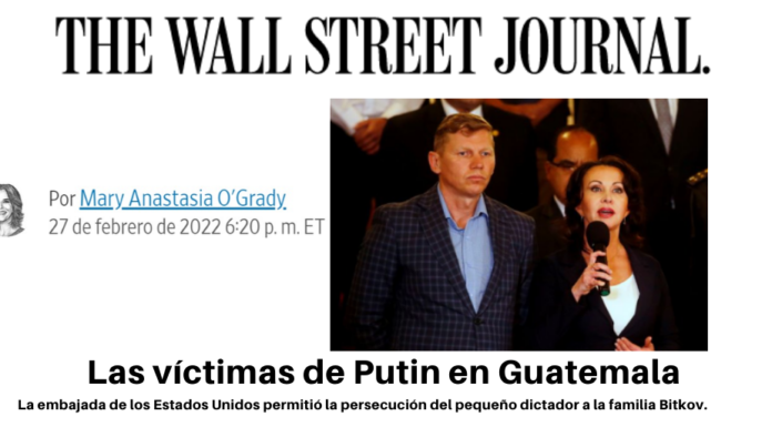 Las víctimas de Putin en Guatemala